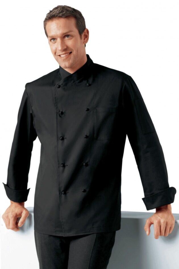 Chef Jacket Black or White Brand New 